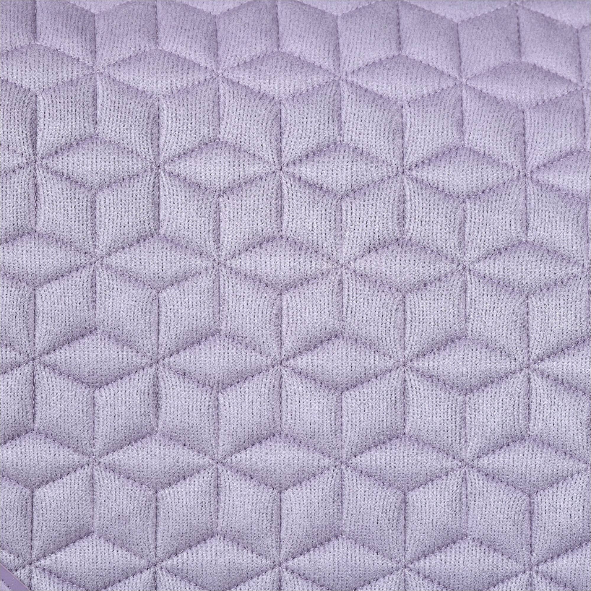 2026 WeatherBeeta Suede Elite Air-Tec All Purpose Saddle Pad 1030345005 - Soft Lilac